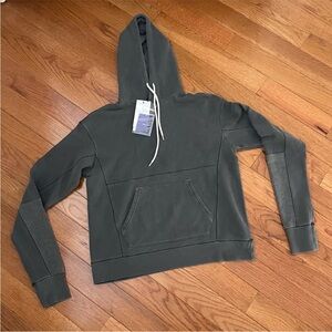 JOHN ELLIOT Men's Dark Grey Hoodie Sweater